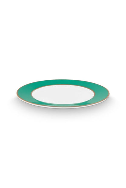 Pip Studio Chic Green Cake Plates - Set of 4 - ⌀17cm