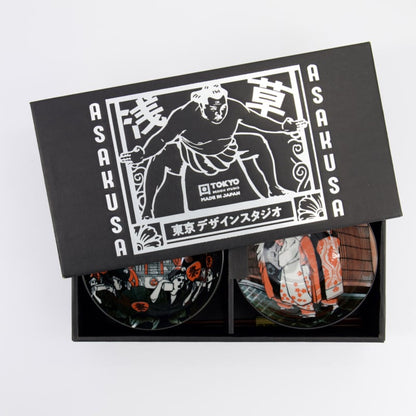 Asakusa Tayo Kommen Set Geisha – Set van 2 | Tokyo Design Studio