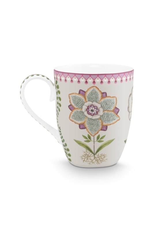 Pip Studio Lily &amp;amp; Lotus Lila set of two mugs - 350ml