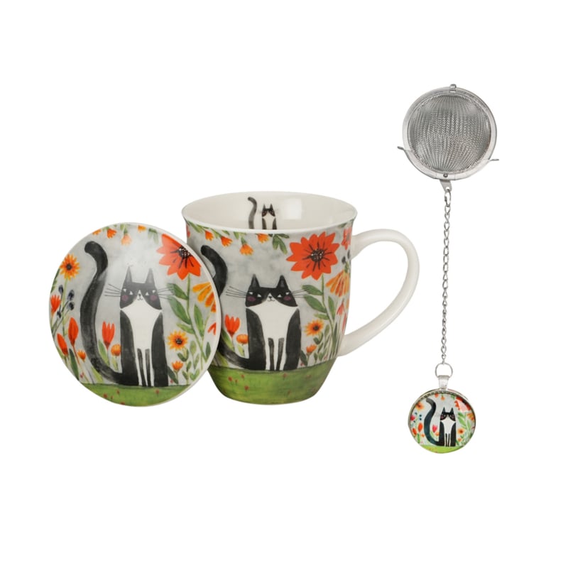 Duo Gifts - Theeset Meadow Cats - 400ml