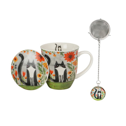 Duo Gifts – Teeservice „Wiesenkatzen“ – 400 ml