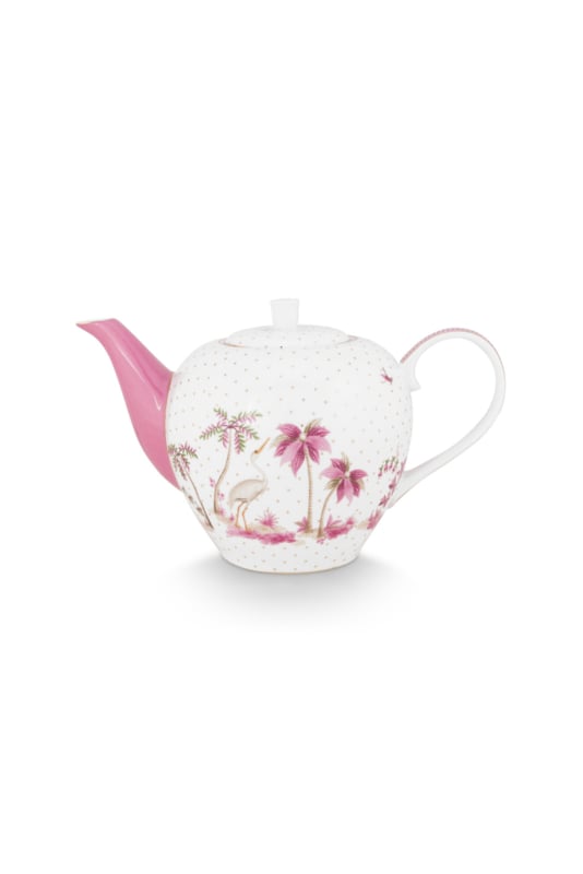 Pip Studio Jolie Pink Teapot - 1.6 Ltr