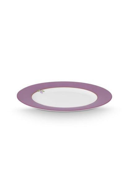 Pip Studio Lily&amp;amp;Lotus breakfast plate 21cm - Uni Lilac