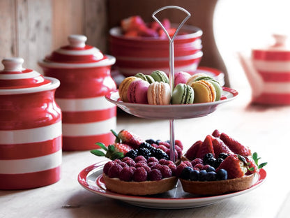 Cornishware Red etagère 2 laags