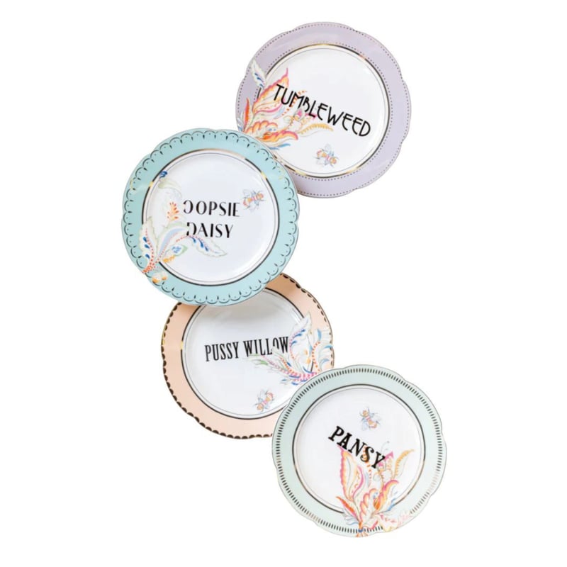 Yvonne Ellen London Floral Gebaksborden set/4 - ⌀16cm