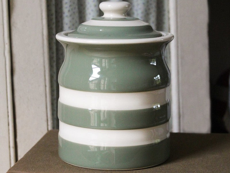 Cornishware Willow Green Voorraadpot - 840ml