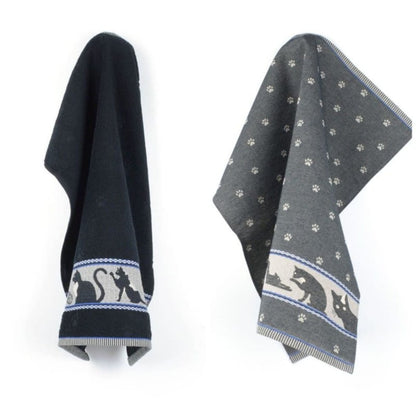 Küchenset Schloss Bunzlau schwarz - Katzen