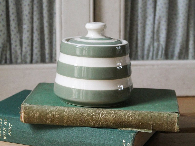 Cornishware Willow Green suikerpot