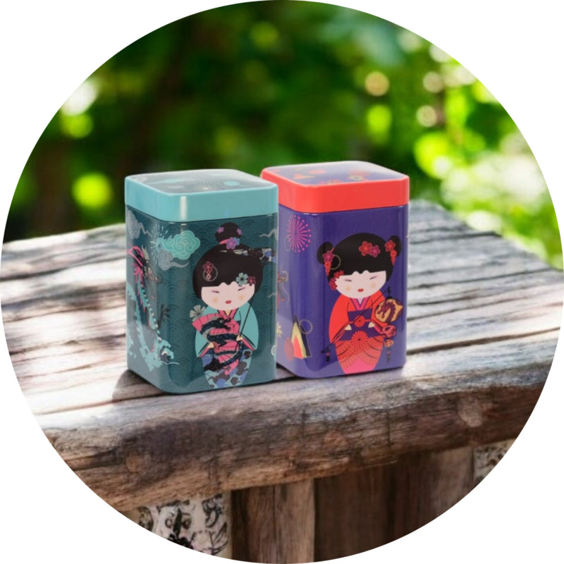 Eigenart Little Geisha Theeblikken set/2 - 100 gram