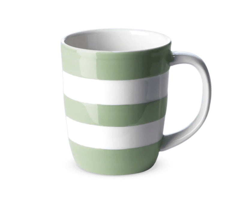 Cornishware Willow Green mug 340ml