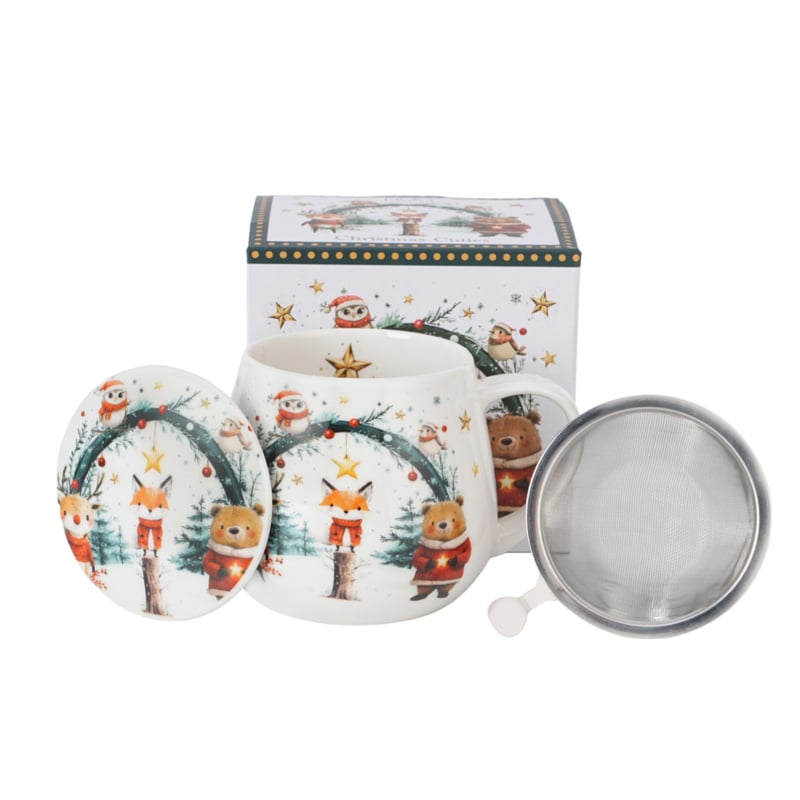 Duo Gifts Cuties Kerst Theeset - 430ml
