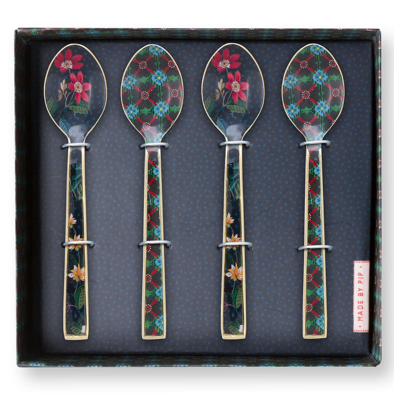 Pip Studio Theelepels set/4 - Met de hand gemaakt
