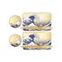 Tokyo Design Studio Hokusai Sushiset voor 2 Personen big wave bovenaf