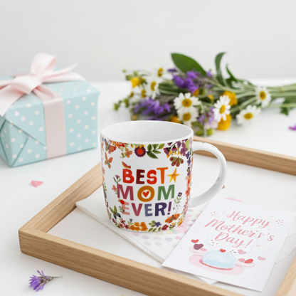 Duo Gifts Mug Best Mom Ever Gift - 400ml