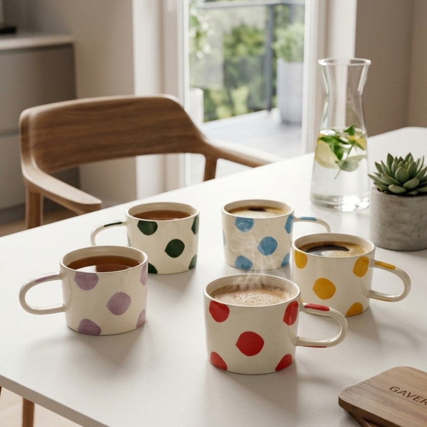VT Wonen mug Dots – 350 ml ceramic