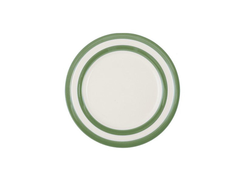 Cornishware Willow Green ontbijtbord 22cm - Set van 1, 2, 4 of 6 stuks
