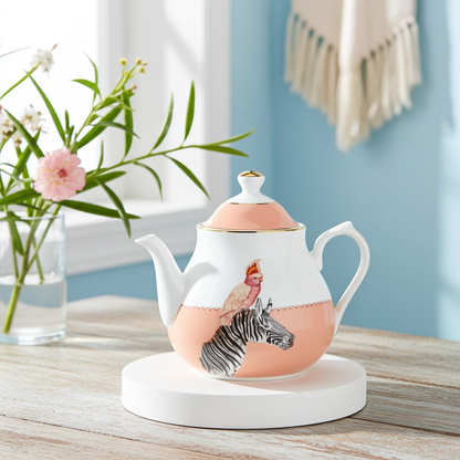 Yvonne Ellen London Theepot Zebra - 1.6Ltr