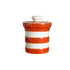 Cornishware Spice Jar oranje – handbeschilderd aardewerk kruidenpotje