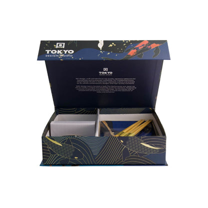 Tokyo Design Studio Koi Sushiset voor 2 Personen karper in cadeaudoos
