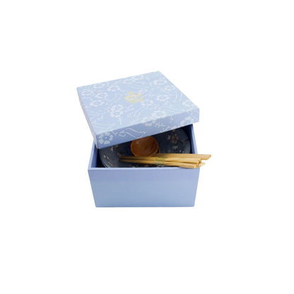 Tokyo Design Fujisakura Ramen Kom Grijs blauw Set/2 – 1000 ml in cadeaudoos 